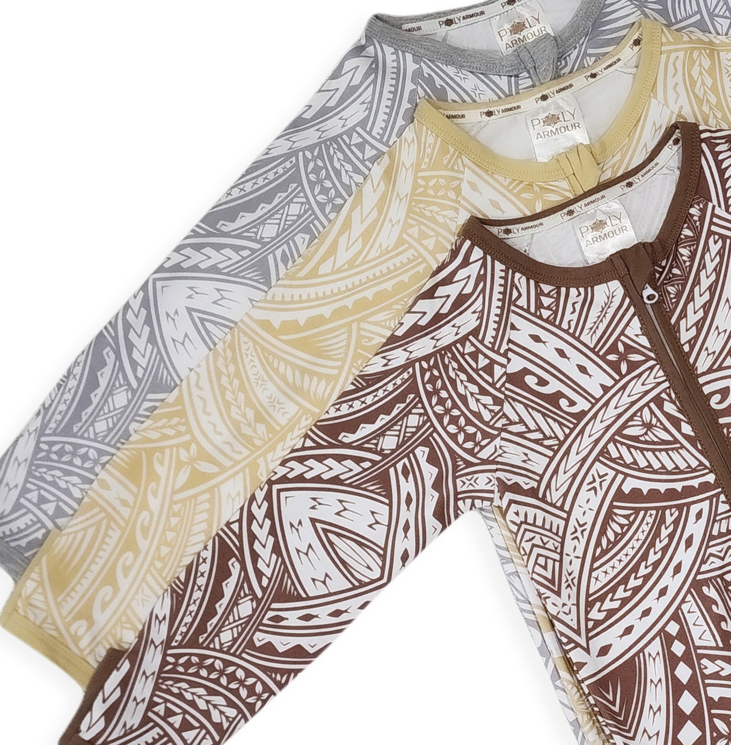 Gabriella Long Sleeve Onesie - Brown