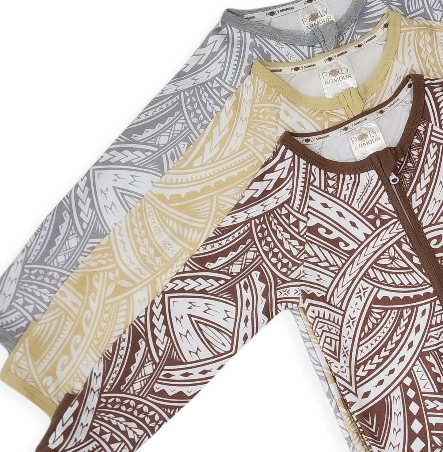 Ava Long Sleeve Onesie - Grey