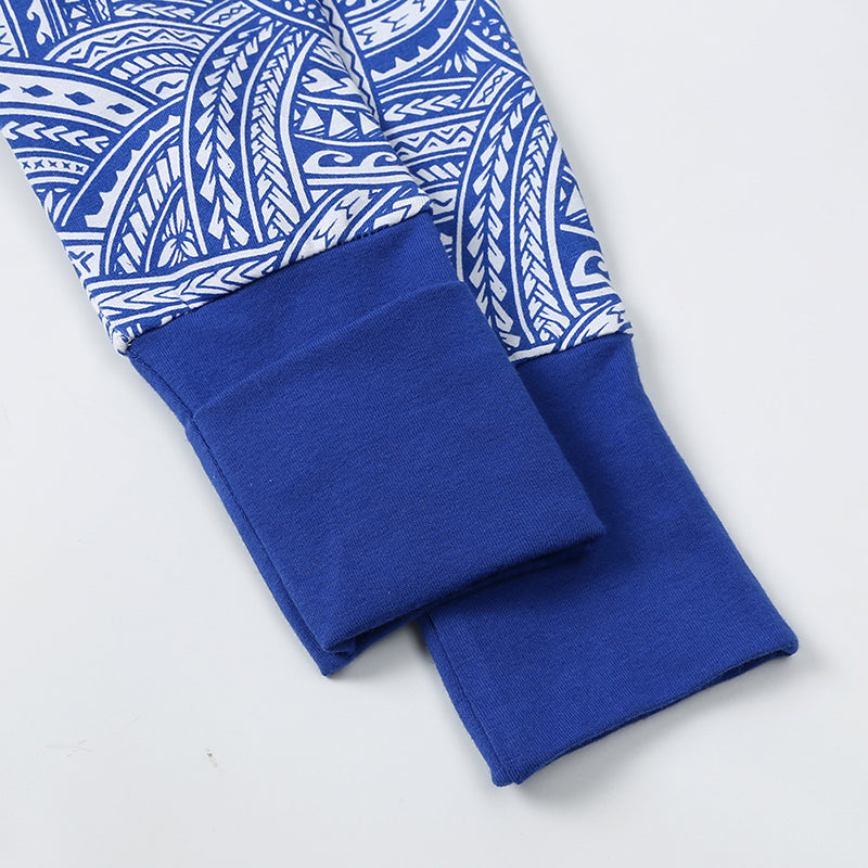 Long Sleeve Polynesian Premium Onesie Moana Blue (Pre-order)